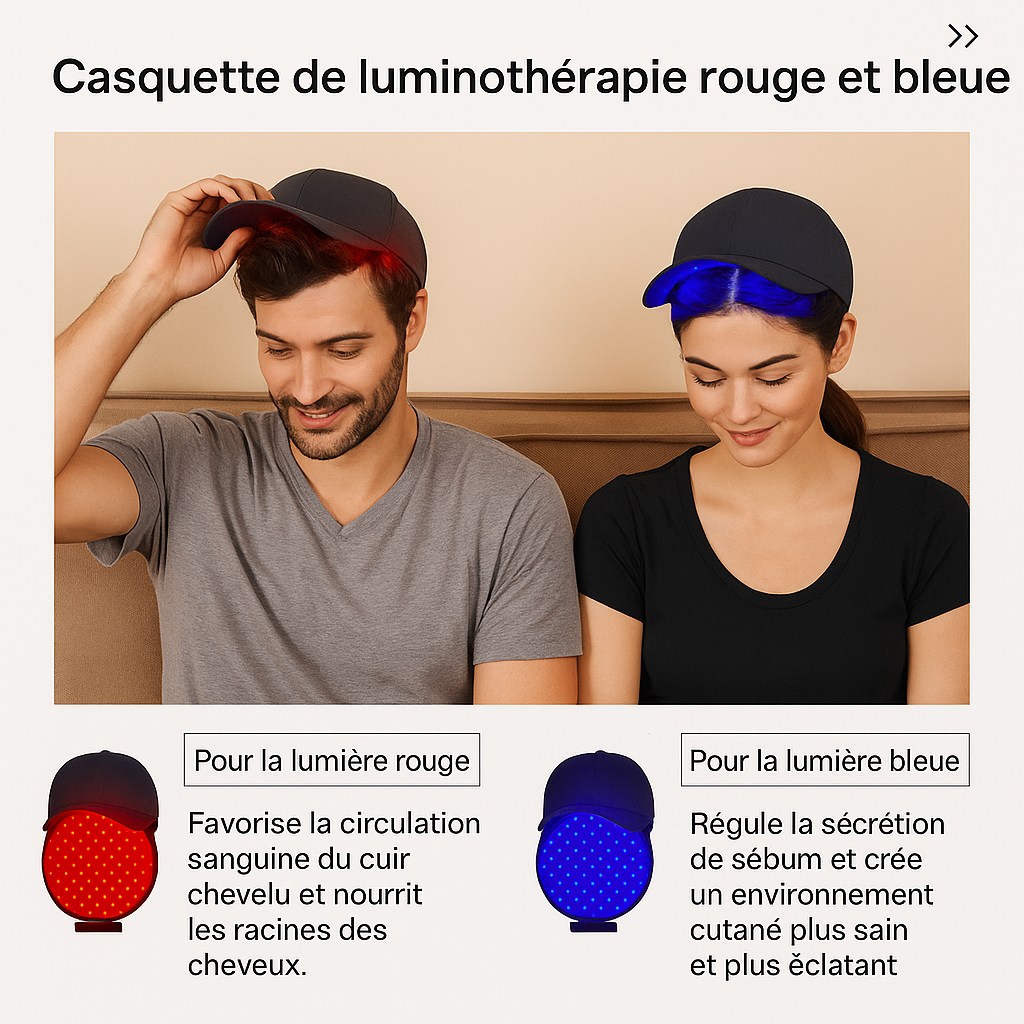 Casquette LED